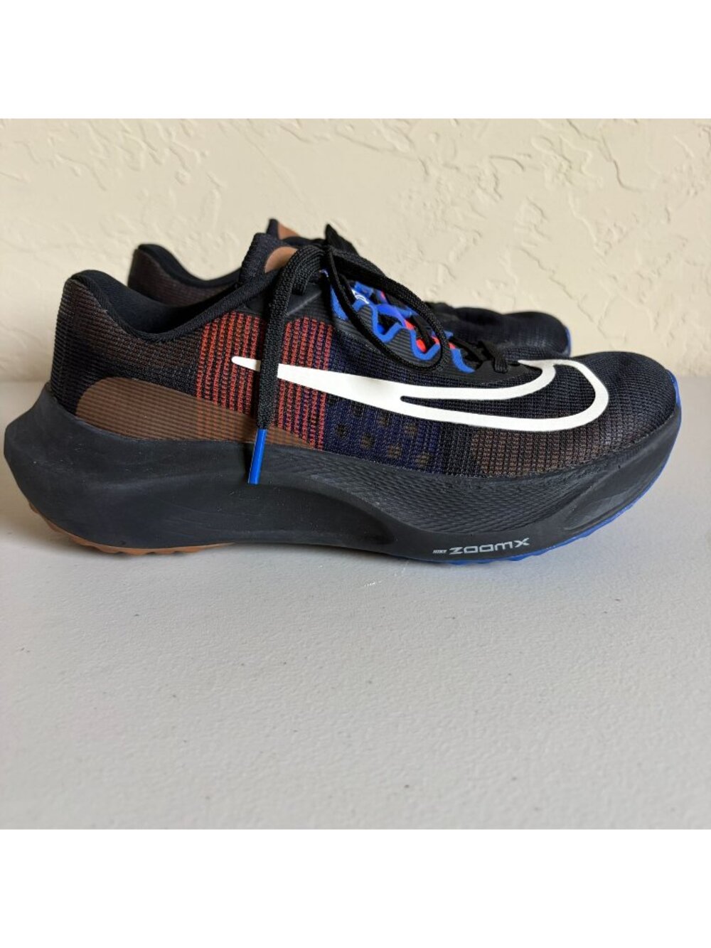 Hola Lou x Nike Zoom Fly 6 A.I.R. Sneaker Black Mesh Men's US 8 DR9837 001 Blac